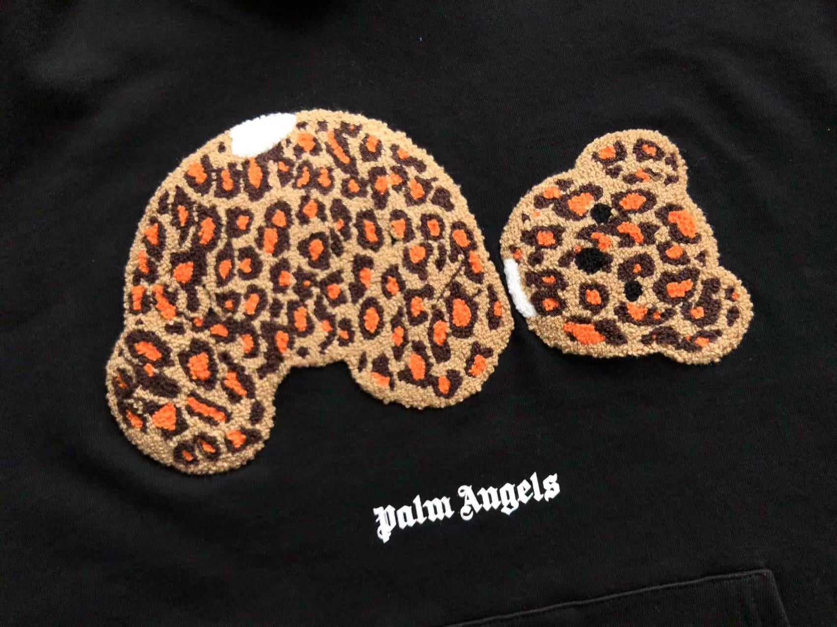 Moletom Palm Angels Leopard Bear – Lamb Store
