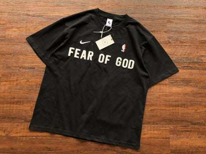 Conjunto Fear of God x Nike Warm Up Sail Preto