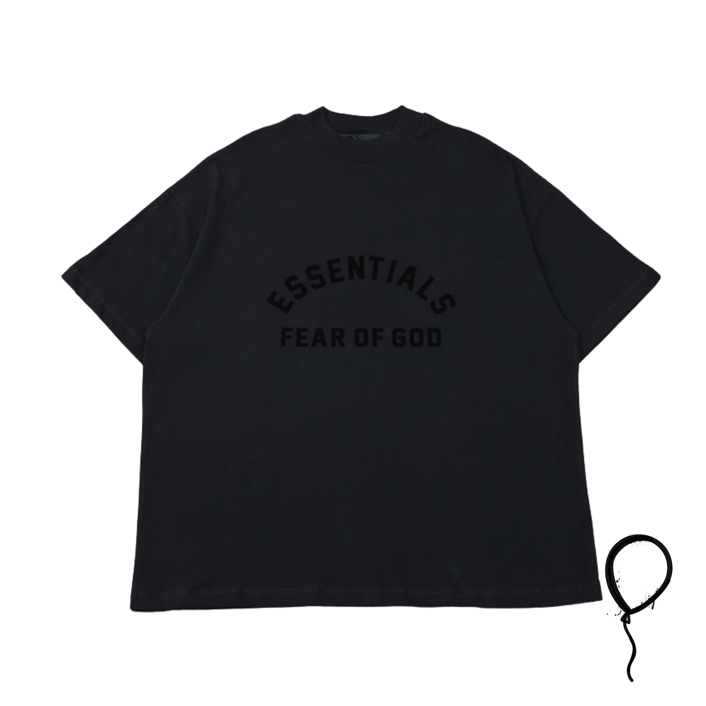 Camiseta Fear of God Essentials Black