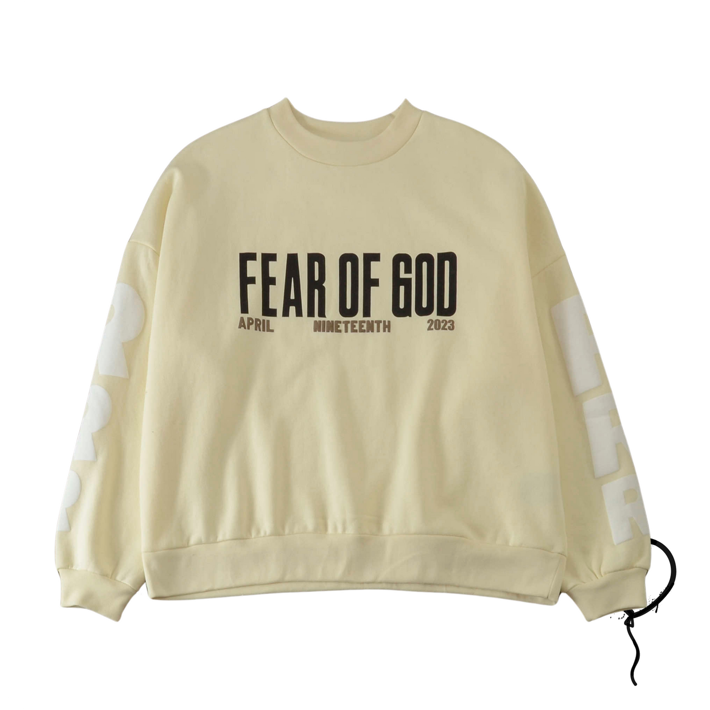 Moletom Fear of God x RRR123 April 19