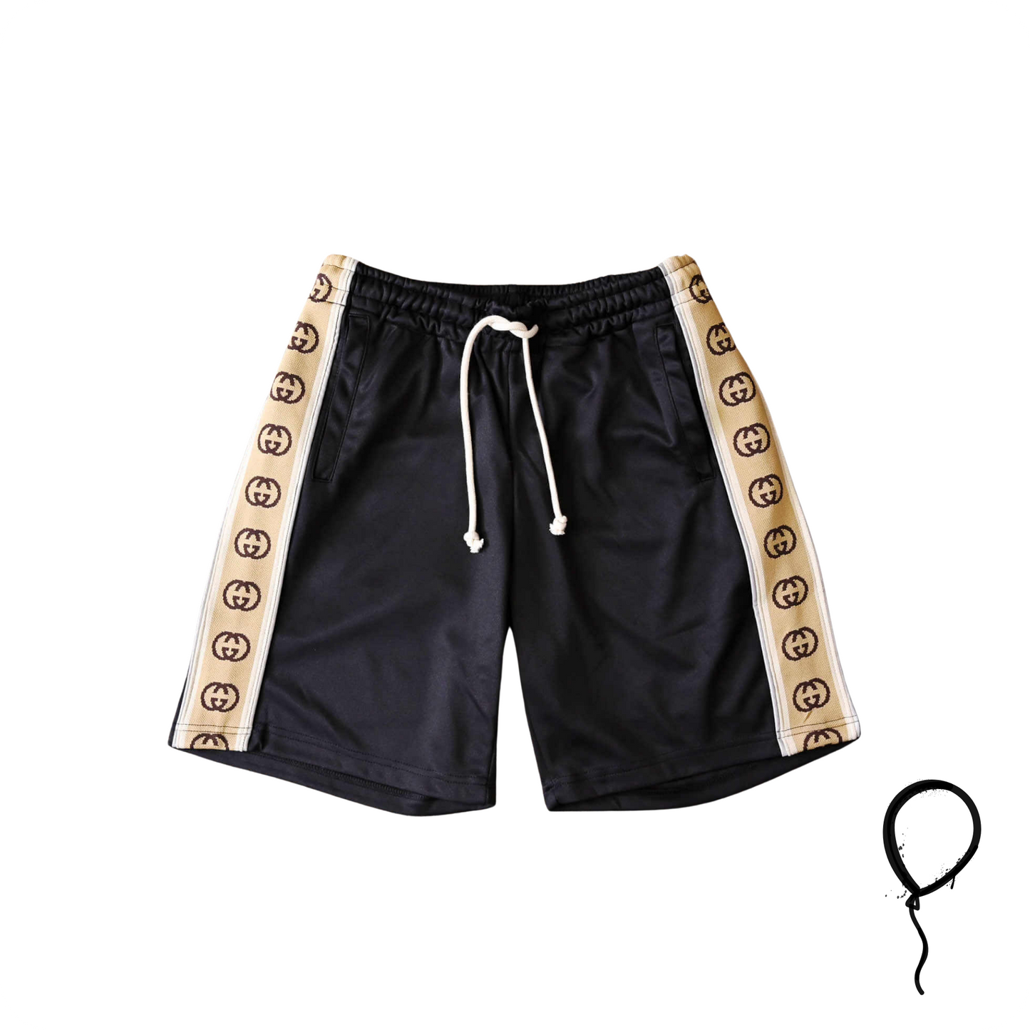 Short Gucci GG Preto