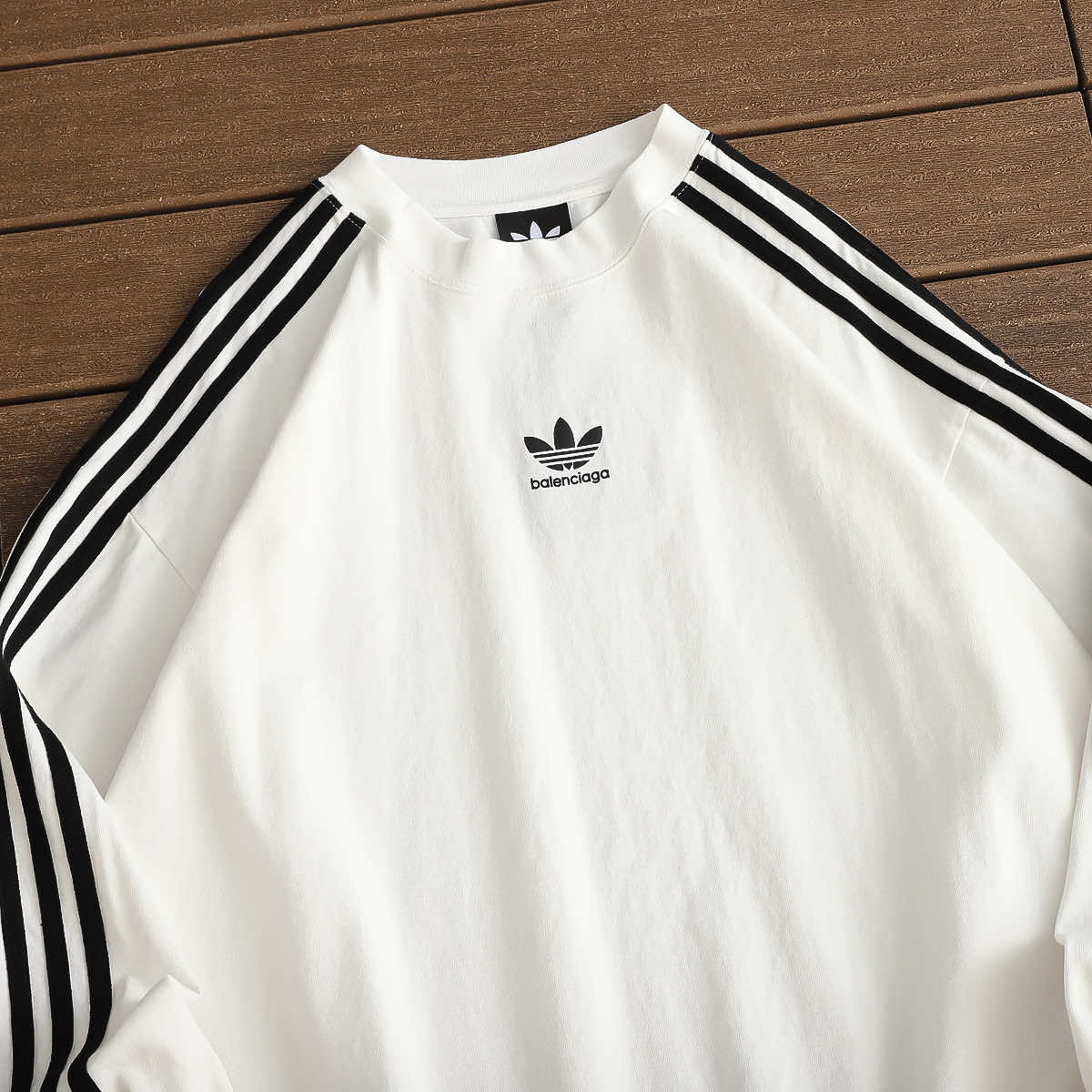 Camiseta manga comprida Balenciaga x Adidas