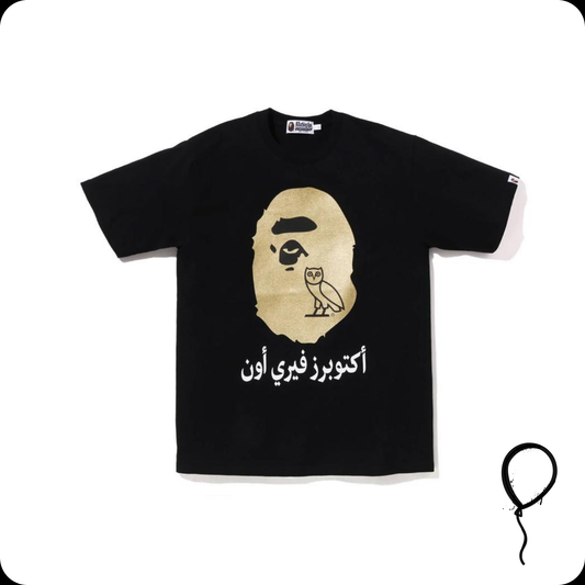 Camiseta BAPE x OVO Ape Head