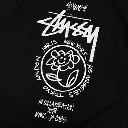 Camiseta Stussy Graffiti Flower