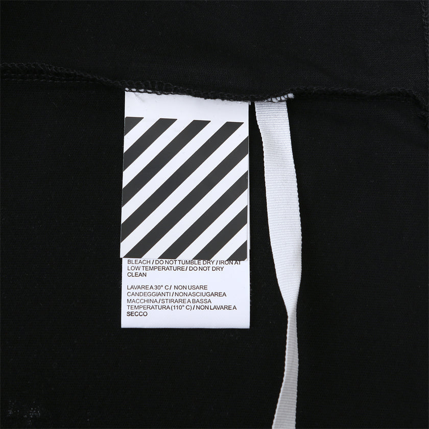 Camiseta Off-White Backbone Preta