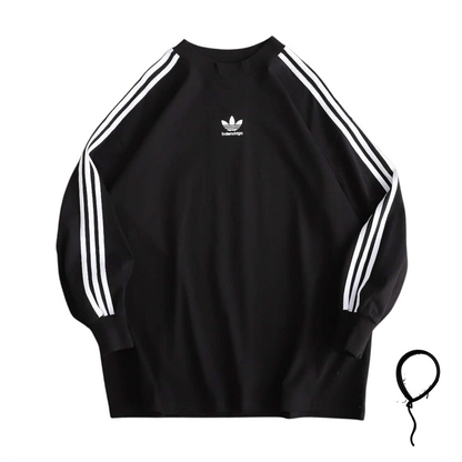 Camiseta manga comprida Balenciaga x Adidas