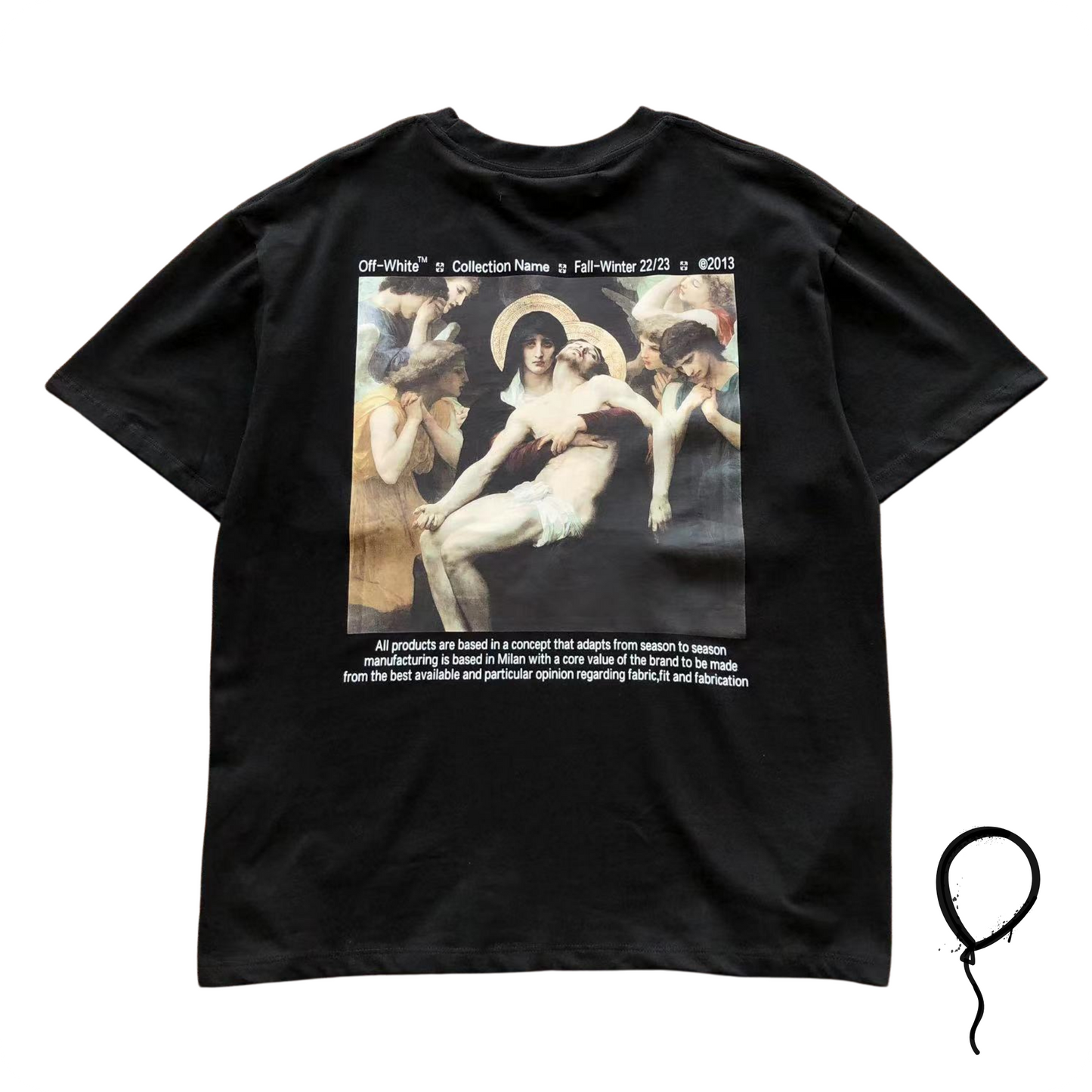 Camiseta Off-White Fall-Winter 22/23 Preto