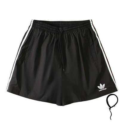 Shorts Balenciaga x Adidas Preto