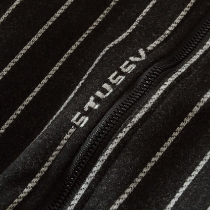 Stussy x Nike Jaqueta Striped Wool Black