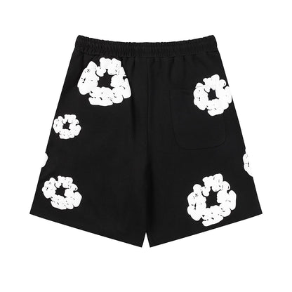 Shorts Denim Tears The Cotton Wreath Black