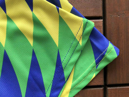 Camisa Corteiz Futebol Brasil Azul