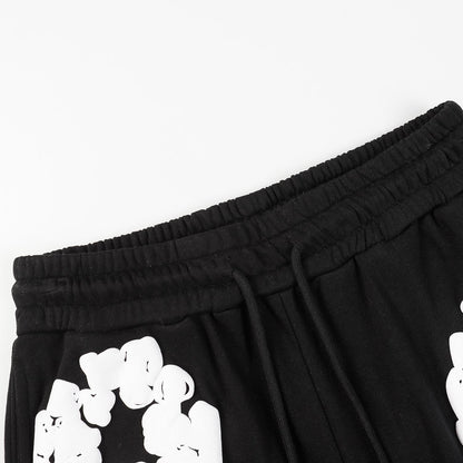 Shorts Denim Tears The Cotton Wreath Black