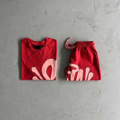 Conjunto Syna World Syna Logo Twinset All Red