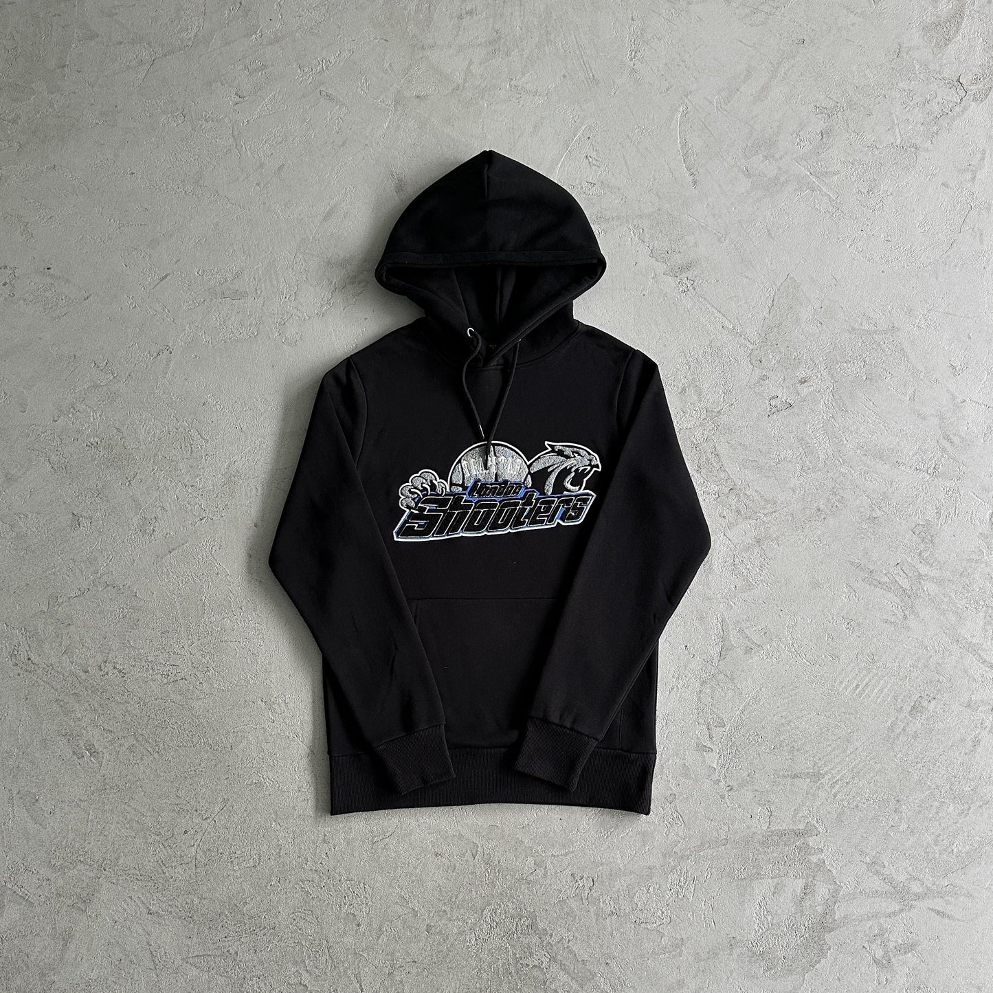 Conjunto Trapstar Shooters Hoodie Tracksuit Black/Blue