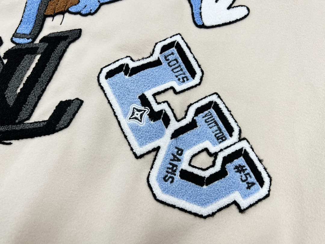 Jaqueta Varsity Louis Vuitton Multi-Patches