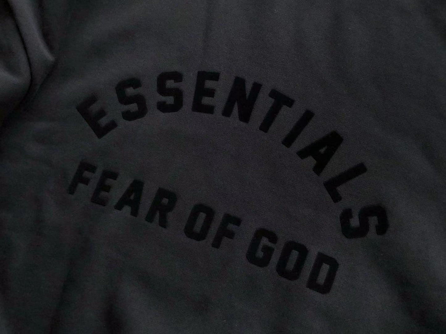 Moletom Crewneck Fear of God Essentials Preta