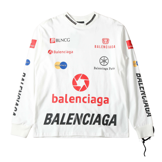 Camiseta Balenciaga Top League Manga Longa