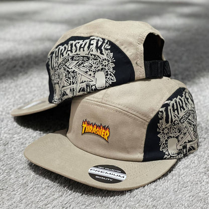 Boné Thrasher Five Panel Aba Reta