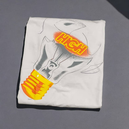 Camiseta High Bulb White Oversized