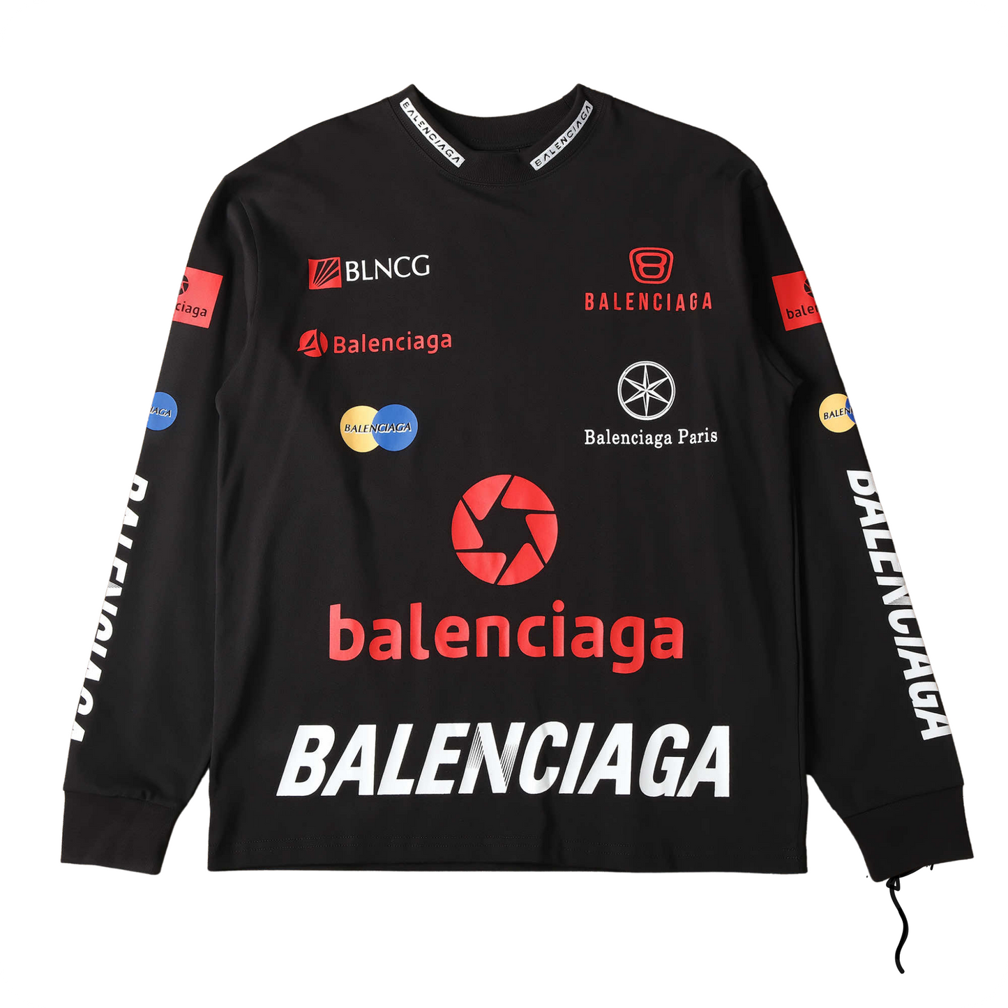 Camiseta Balenciaga Top League Manga Longa