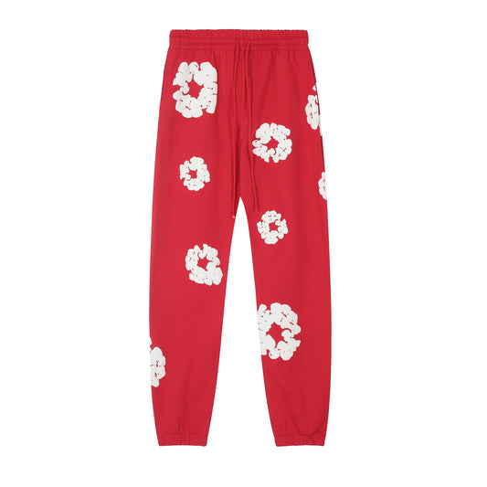 Calça Denim Tears The Cotton Wreath Red