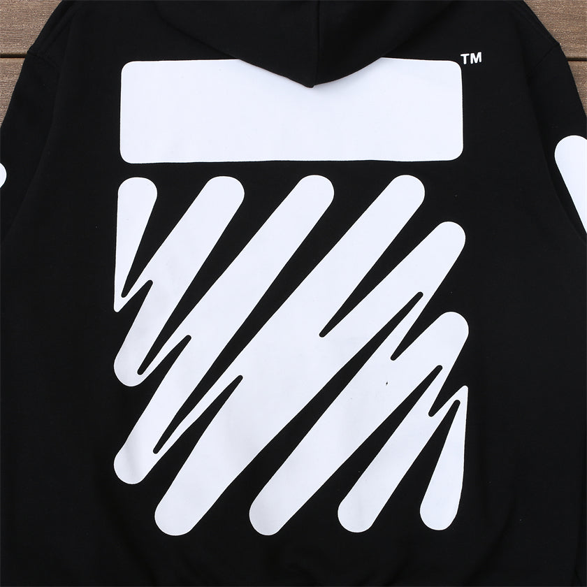 Moletom Off-White Drawn Lines WhiteMoletom