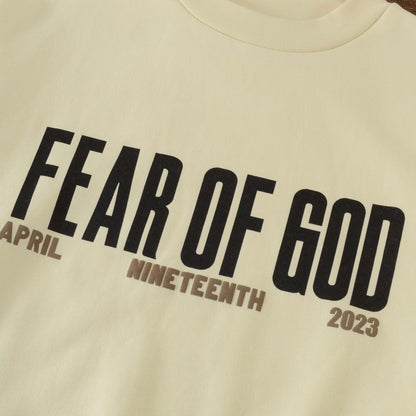 Moletom Fear of God x RRR123 April 19