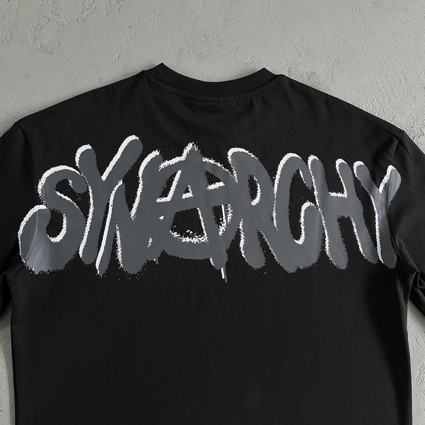 Syna World “Synarchy” Black Grey Longsleeve Tee