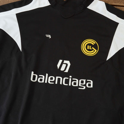 Camiseta Balenciaga Soccer Preta