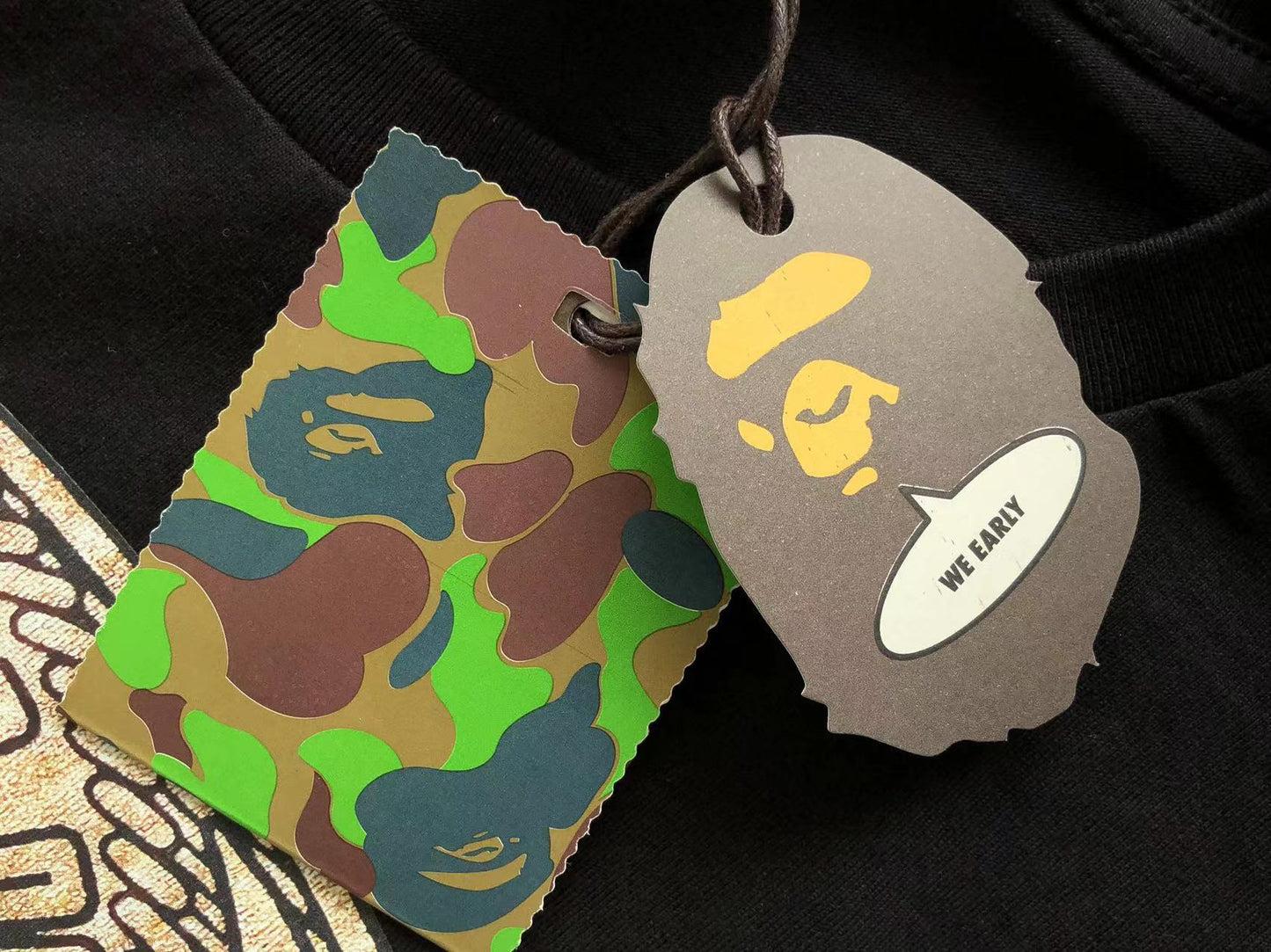 Camiseta BAPE Foil Bape College Ring