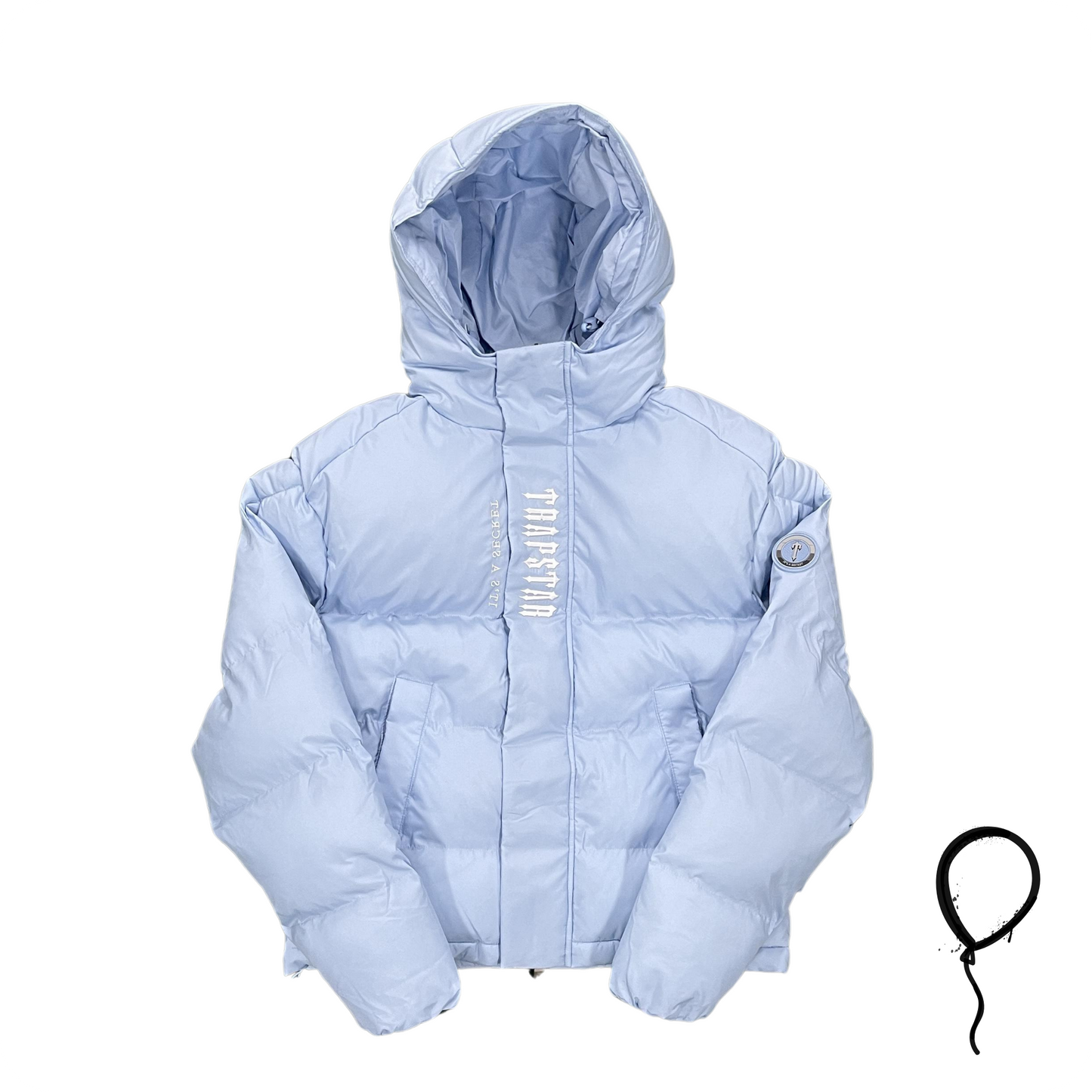 Jaqueta Puffer Trapstar Decoded 2.0 Ice Blue