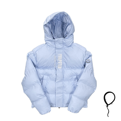 Jaqueta Puffer Trapstar Decoded 2.0 Ice Blue