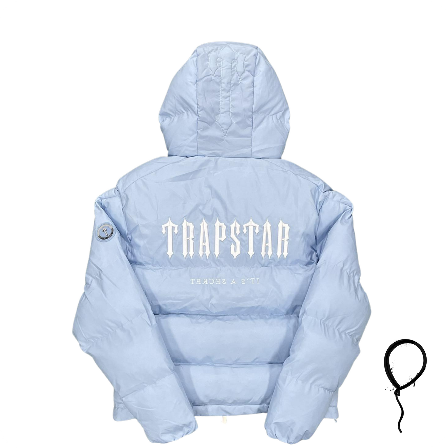 Jaqueta Puffer Trapstar Decoded 2.0 Ice Blue