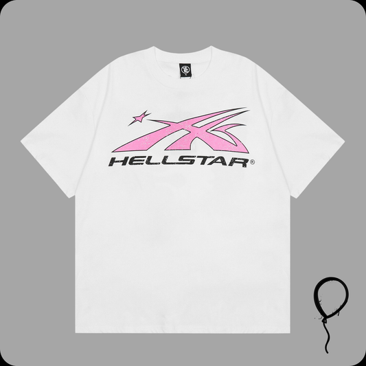 Camiseta Hellstar Sport Logo White - FW23