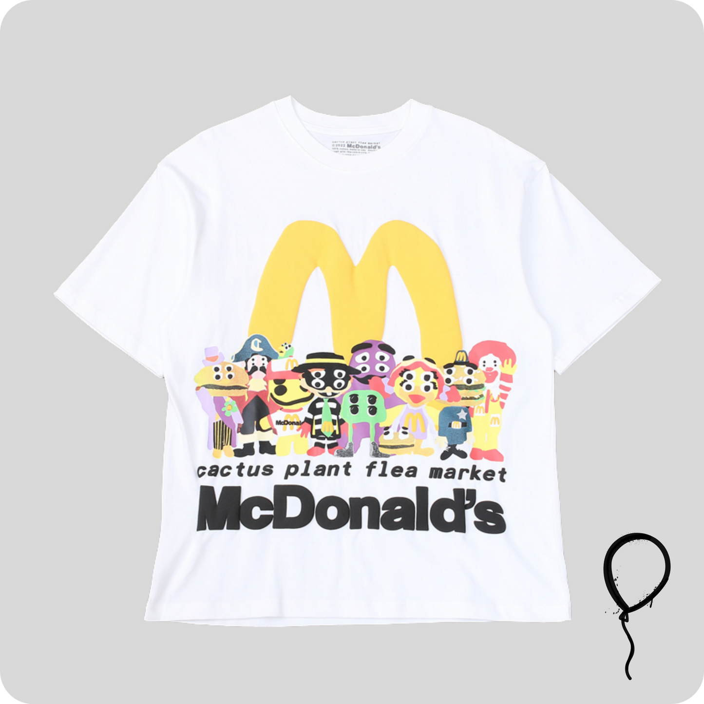 Camiseta CPFM x McDonald's Cactus Buddy! And Friends