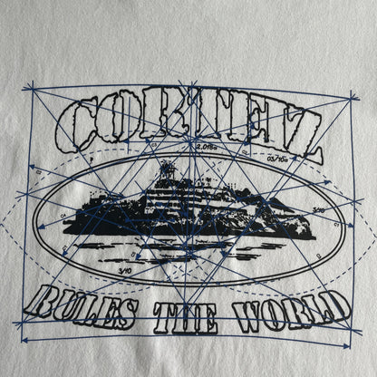 Camiseta Corteiz Math Alcatraz