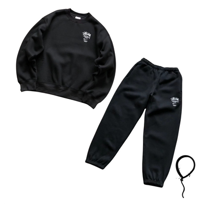 Conjunto Stussy x Nike Preto