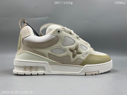 Louis Vuitton LV Skate Sneaker Beige White