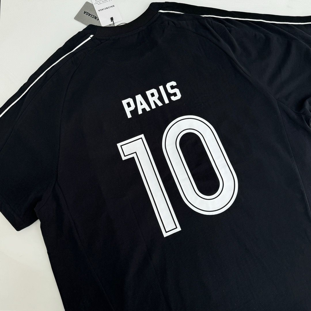 Camiseta Balenciaga Men's Paris Soccer Oversized