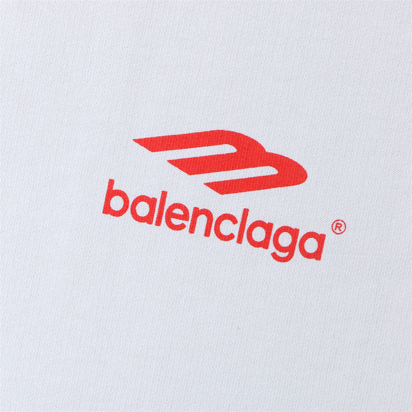 Calça Balenciaga Logos - White