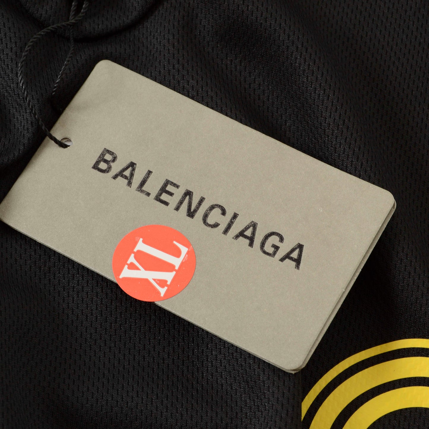 Camiseta Balenciaga Soccer Preta