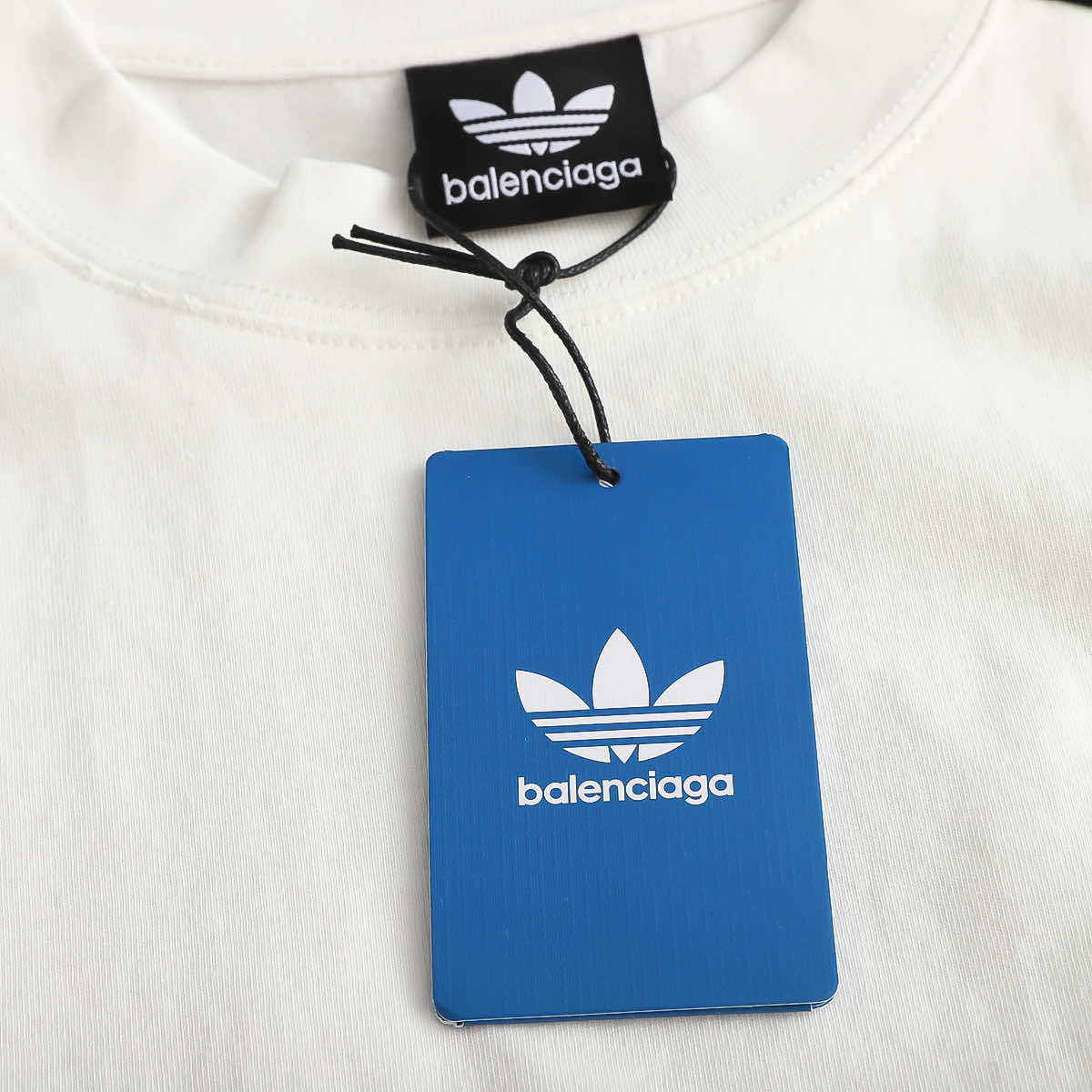 Camiseta manga comprida Balenciaga x Adidas