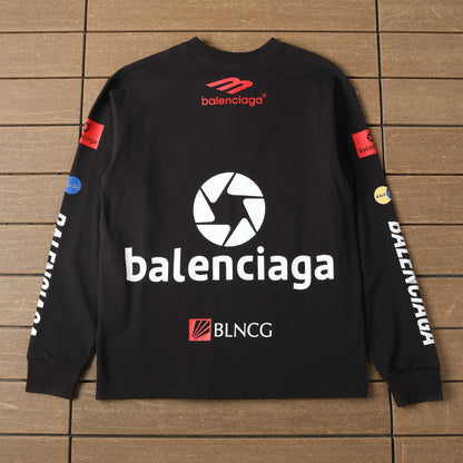 Camiseta Balenciaga Top League Manga Longa