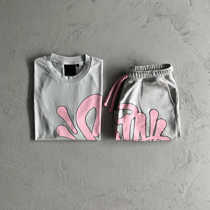 Conjunto Syna World Syna Logo Twinset Grey/Pink