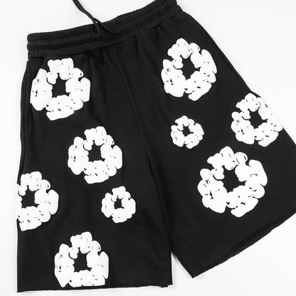 Shorts Denim Tears The Cotton Wreath Black