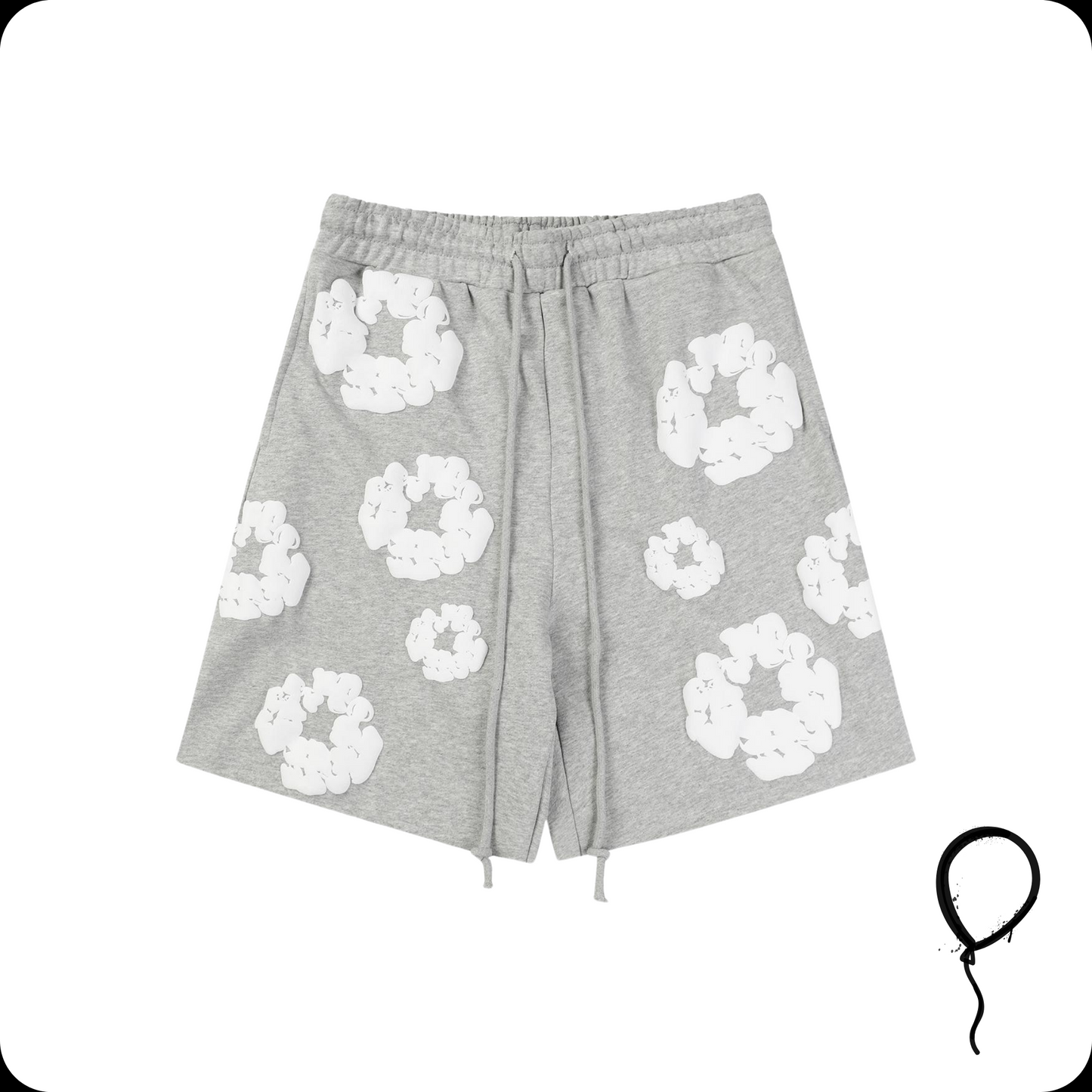 Shorts Denim Tears The Cotton Wreath Grey