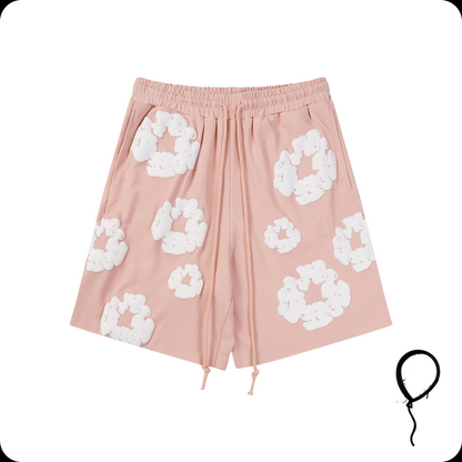 Shorts Denim Tears The Cotton Wreath Pink