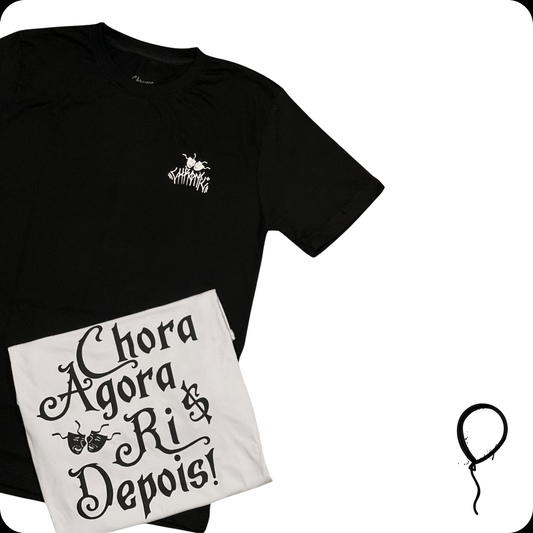 Camiseta Chronic ''Chora Agora Ri Depois'' Oversized