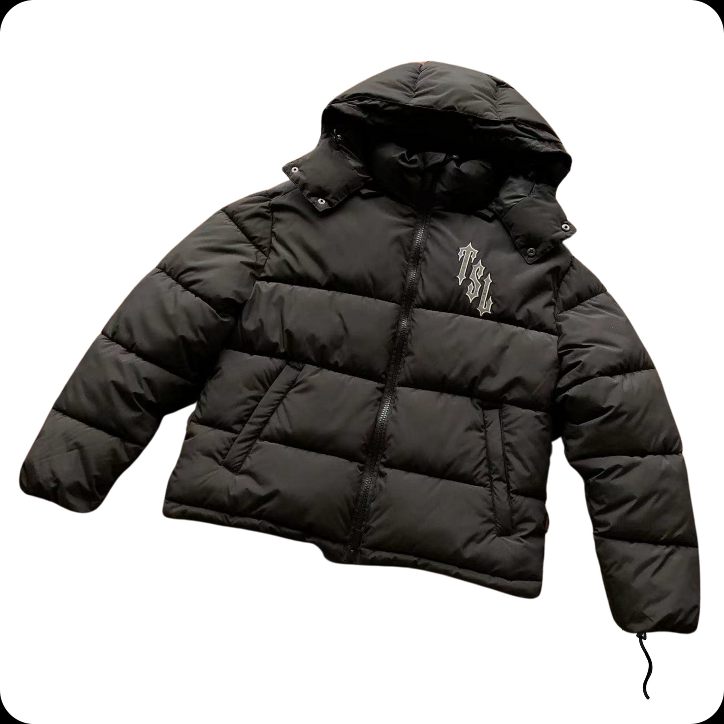 Jaqueta Puffer Trapstar Shooters Black/Reflective