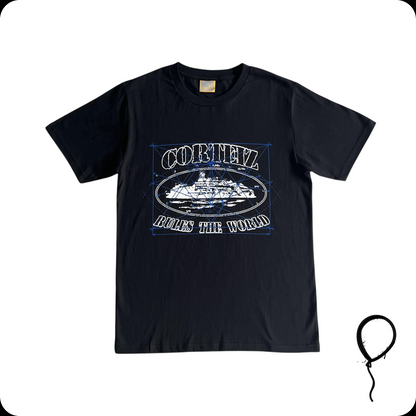 Camiseta Corteiz Math Alcatraz